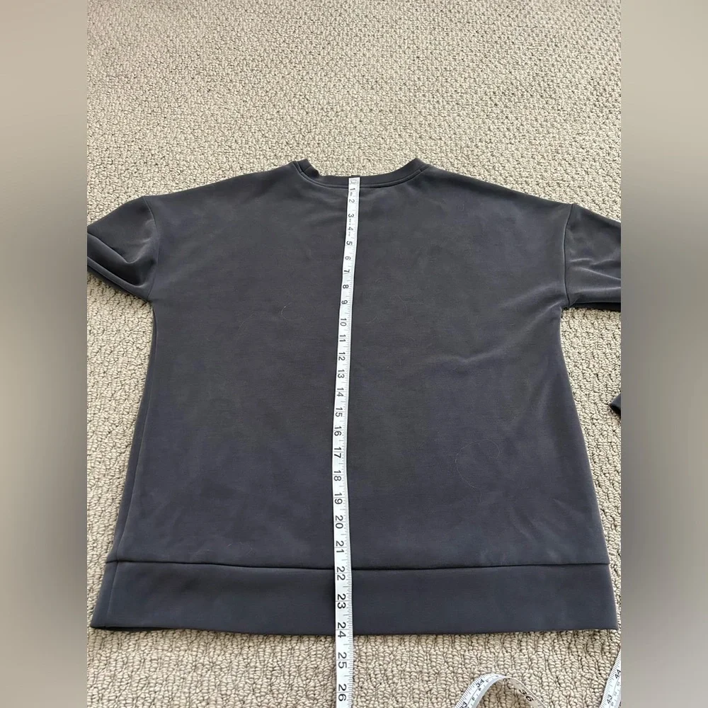 LazyPants Women's Long Sleeve Luxe Crewneck Pullover
Charcoal
Size Small - Picture 7 of 7
